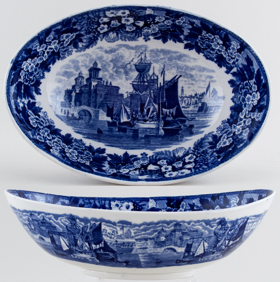 Bowl oval c1909